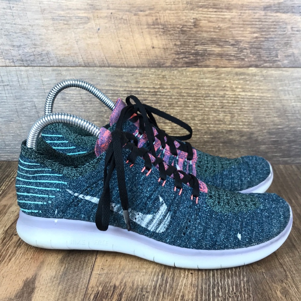 Nike Free RN Flynit Running Shoes 7.5